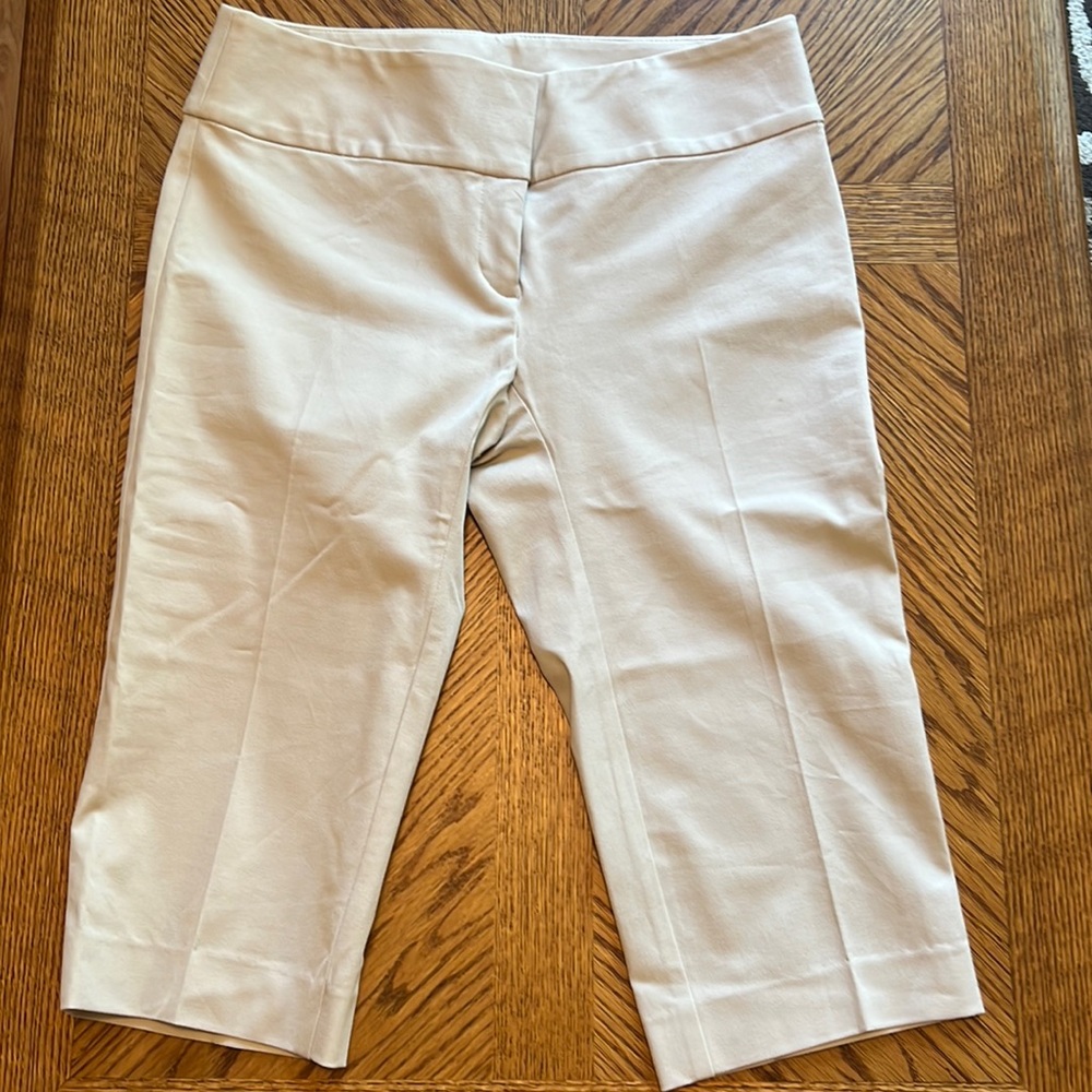 Alfani Capri taupe Pants